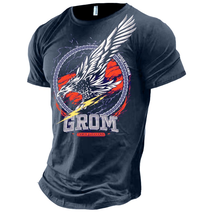 

Men's Eagle Vintage Cotton T-Shirt