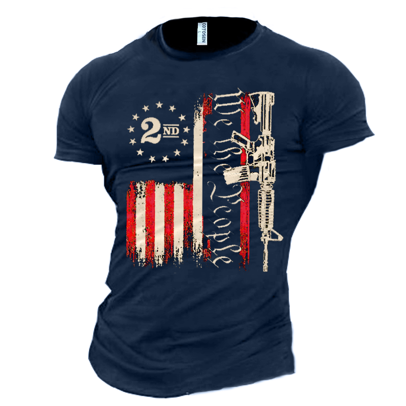 We The People Men's Chic Celebration 1776 Cotton T-shirt