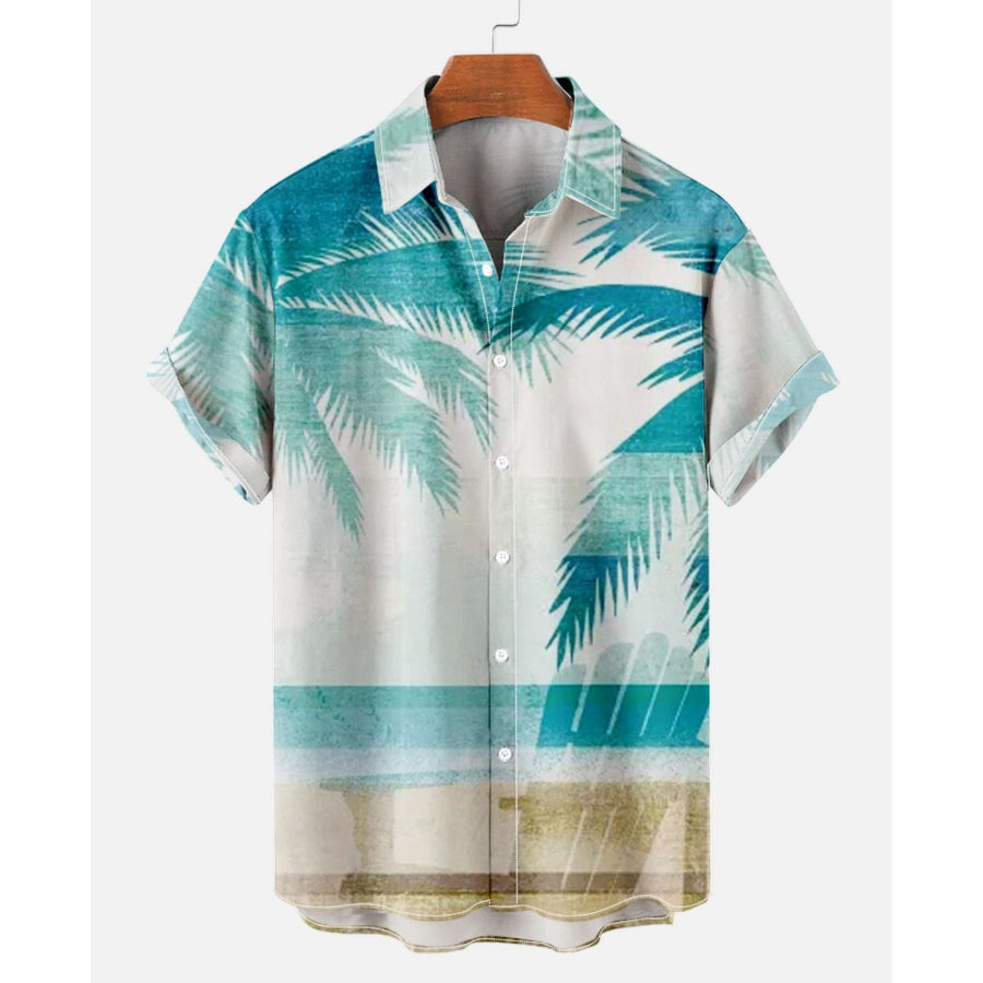 

Men's Coconut Short Sleeve Beach Shirt