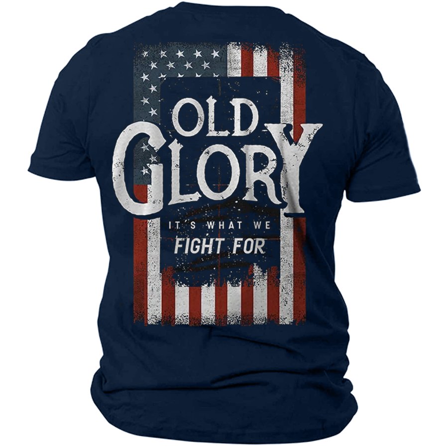 

Old Glory It's What We Flght For Men's 1776 T-Shirt