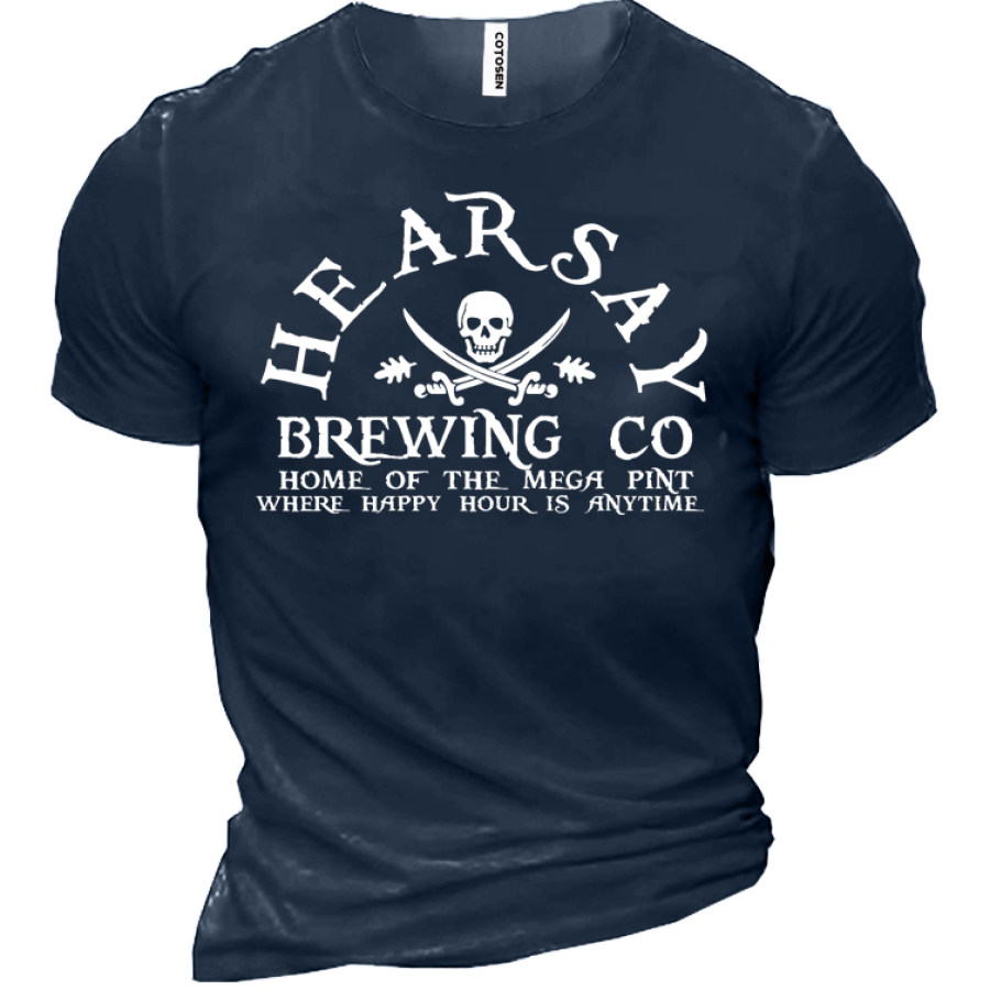 

Hearsay Brewing Company Men's Short Sleeve T-Shirt