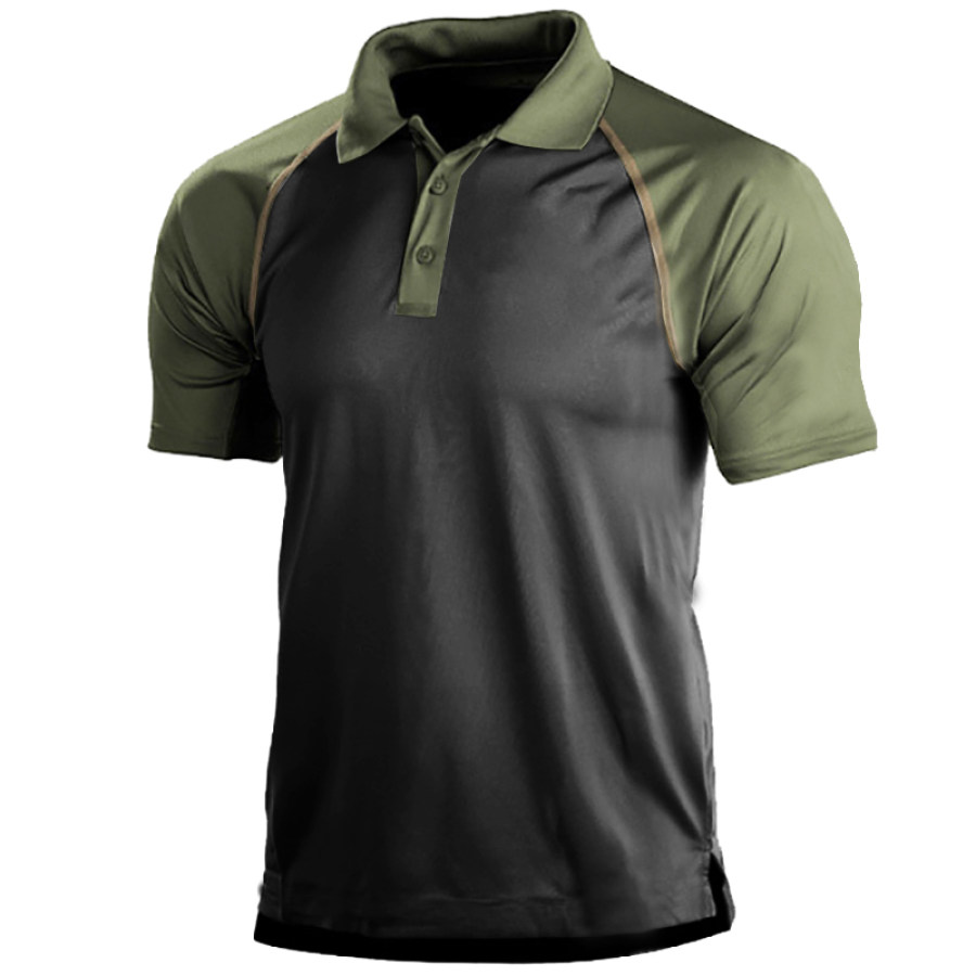 

Men's Outdoor Tactical Sport PoLo Neck T-Shirt