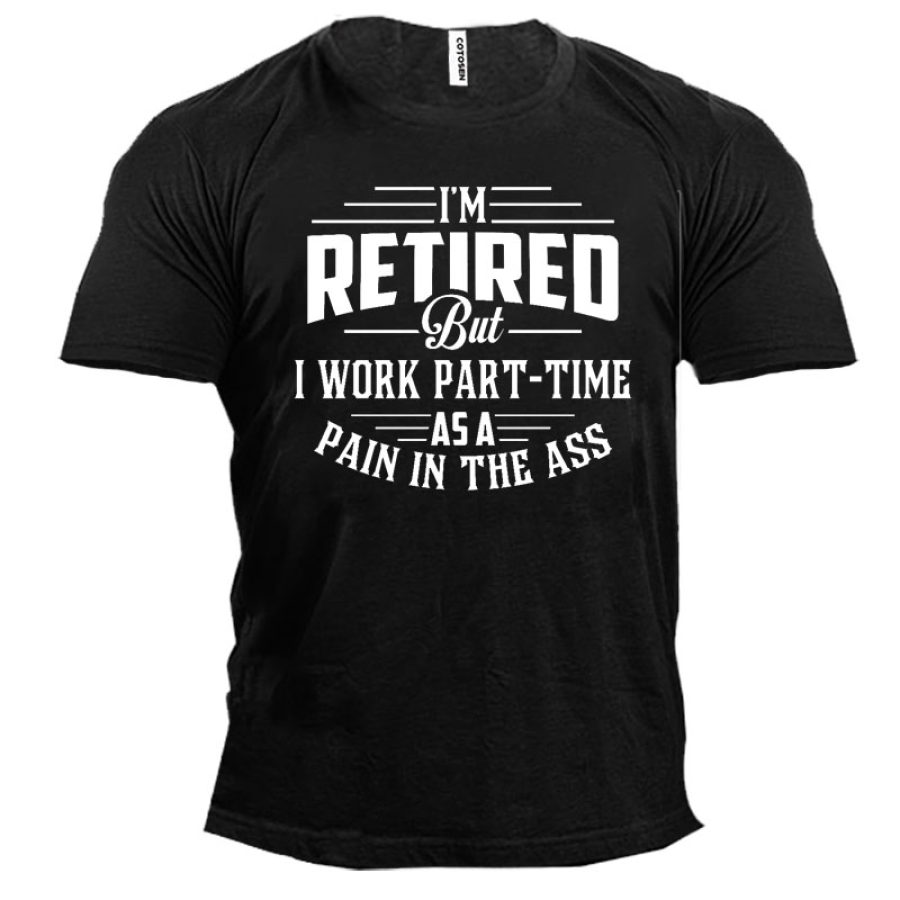 

I Am Retired Men's Short Sleeve T-Shirt