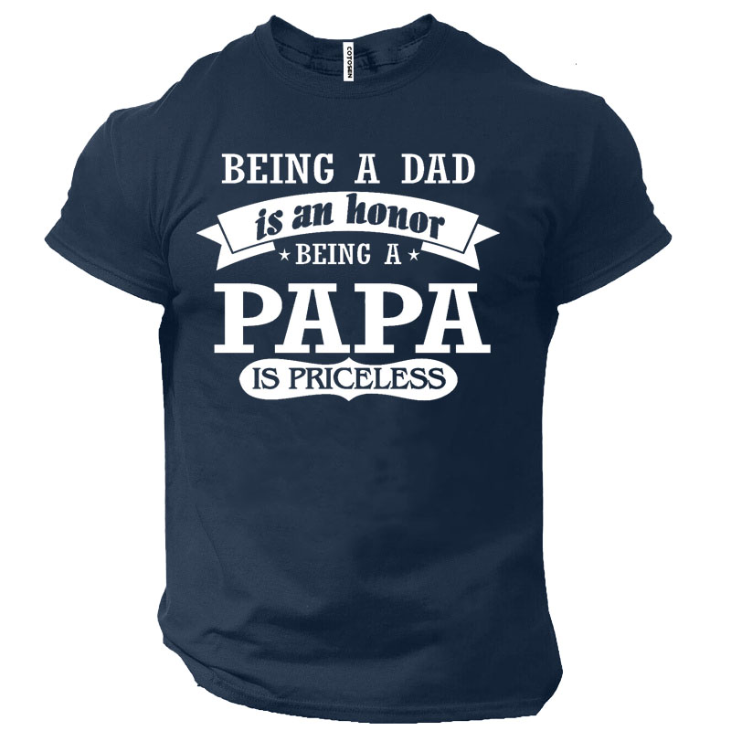 Papa Men's Short Sleeve Chic T-shirt