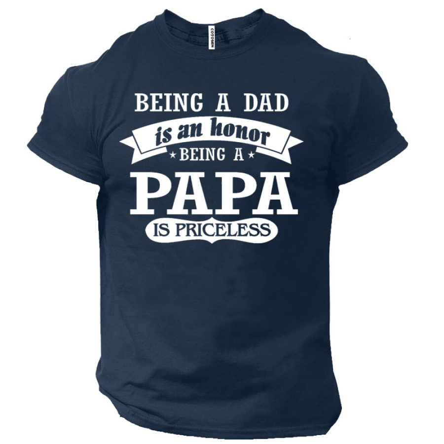 

Papa Men's Short Sleeve T-Shirt
