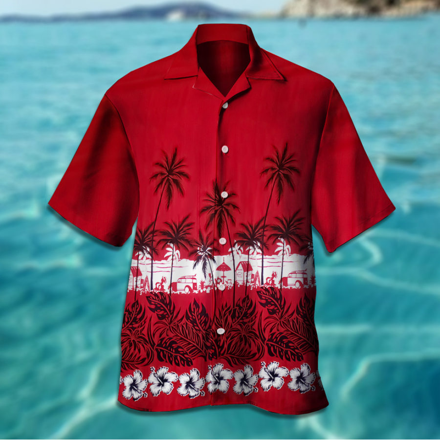 

Men's Coconut Short Sleeve Beach Shirt