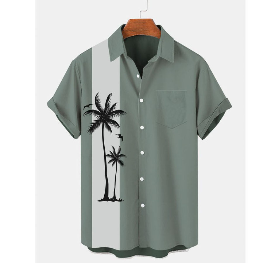 

Men's Coconut Short Sleeve Beach Shirt