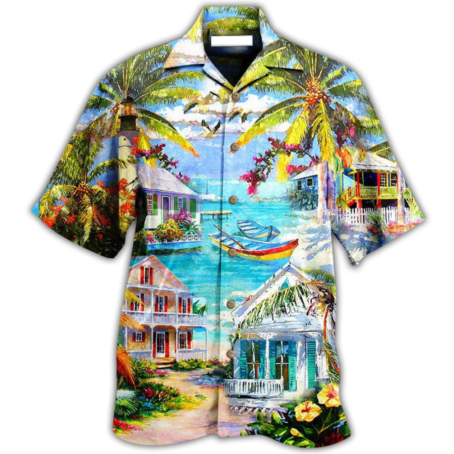 

Men's Coconut Beach Short Sleeve Shirt