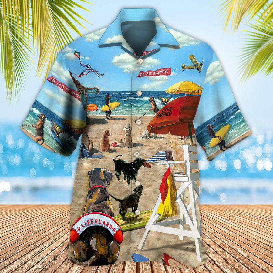 

Men's Beach Short Sleeve Shirt