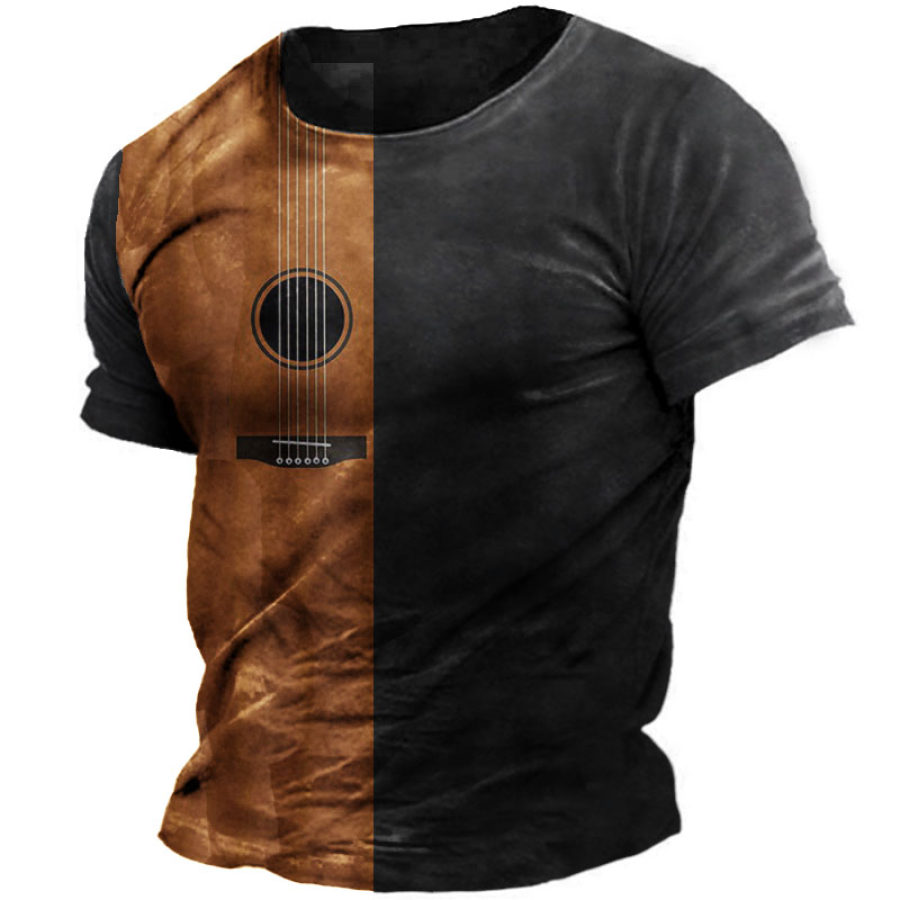 

Men's Guitar Short Sleeve T-Shirt