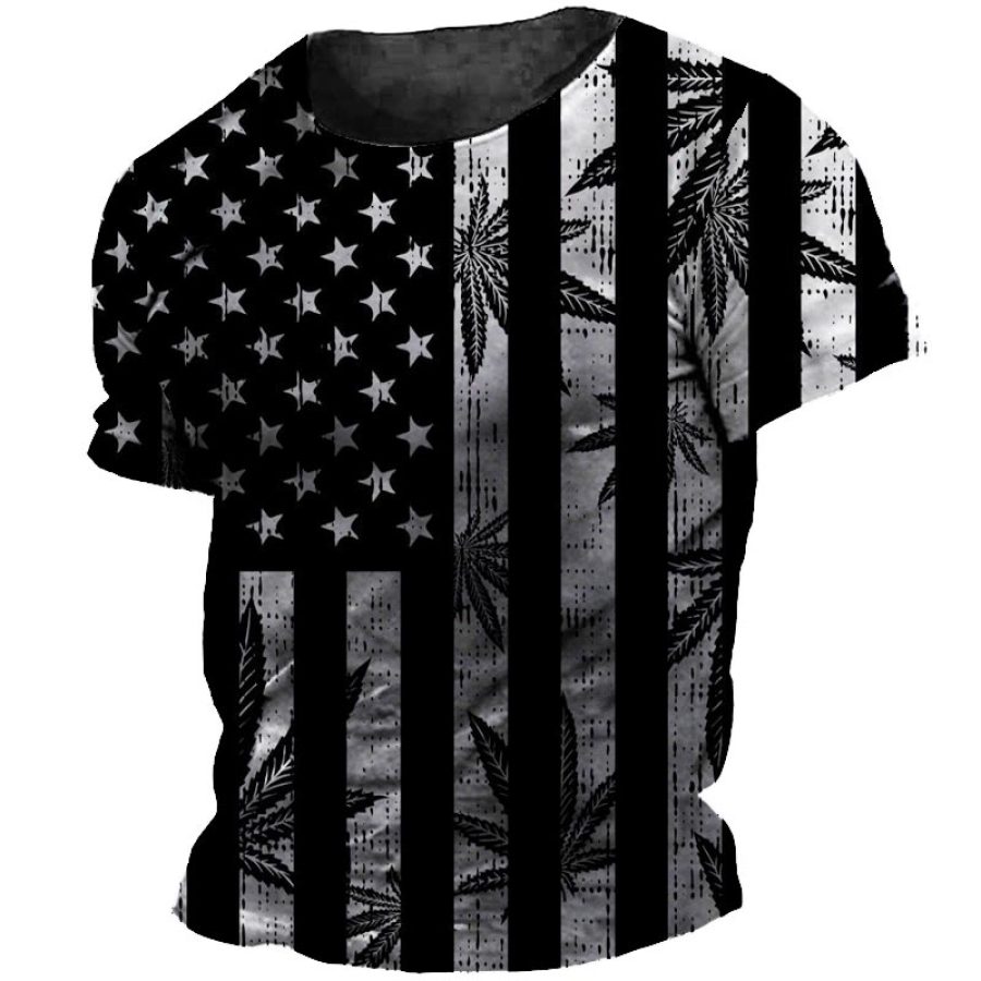 

Men's Flag Short Sleeve T-Shirt
