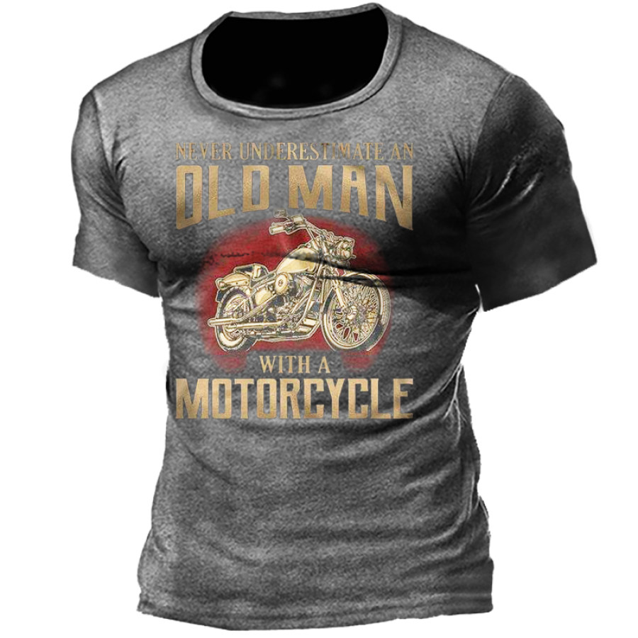 

Don't Underestimate An Old Man's Cotton Tee