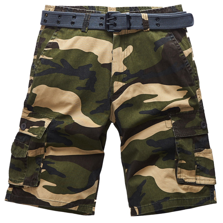 

Men's Outdoor Camo Cargo Shorts