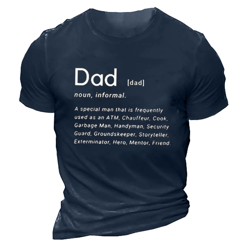 Dad Definition Men's Short Sleeve Chic T-shirt