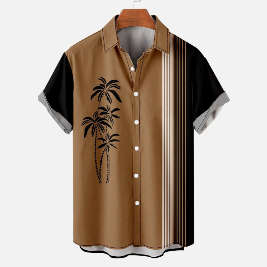 

Camisa Masculina Manga Curta Coconut Beach