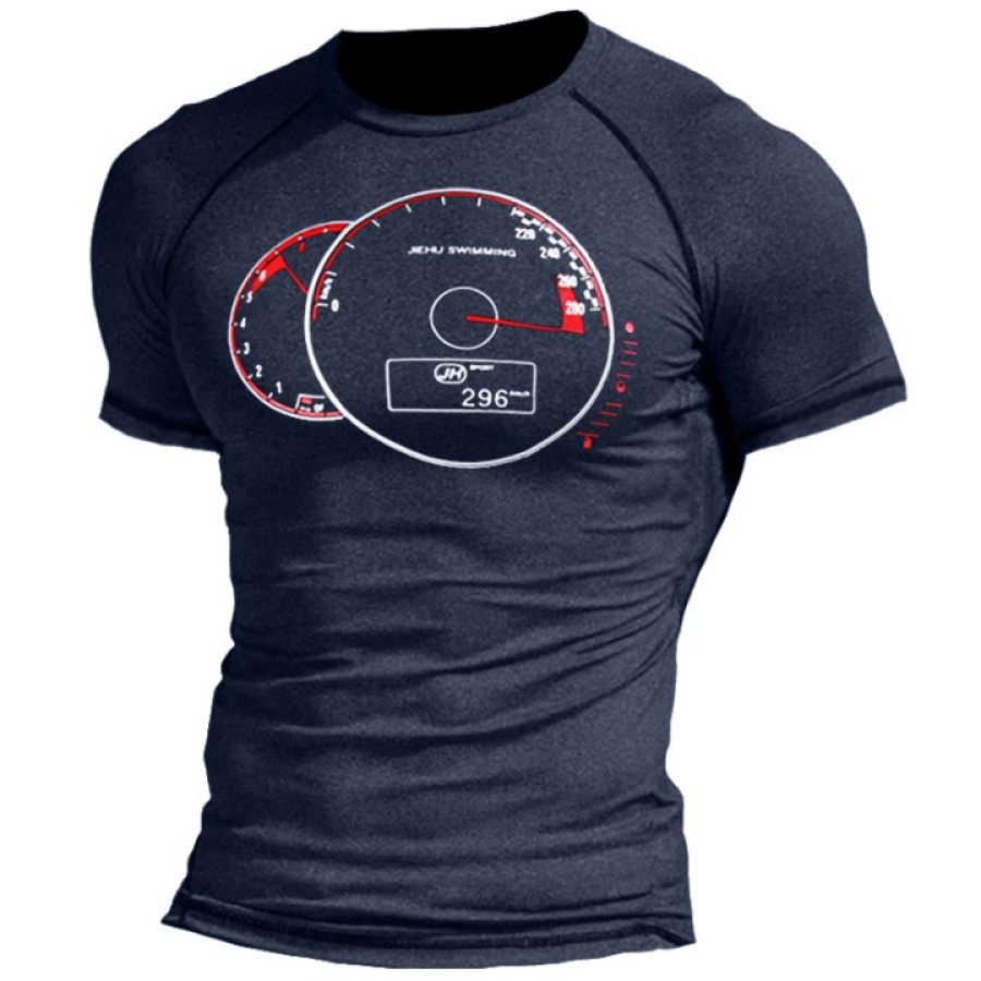 

Men's Motorcycle Dashboard Fitness T-shirt