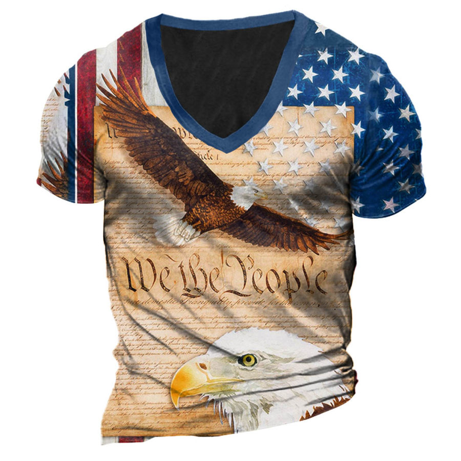 

Men's Outdoor We The People Eagle Print T-Shirt
