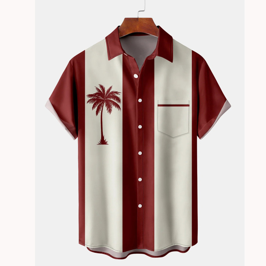 

Men's Coconut Short Sleeve Beach Shirt