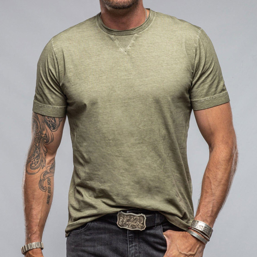 

Moss Men's Outdoor Retro Casual T-Shirt