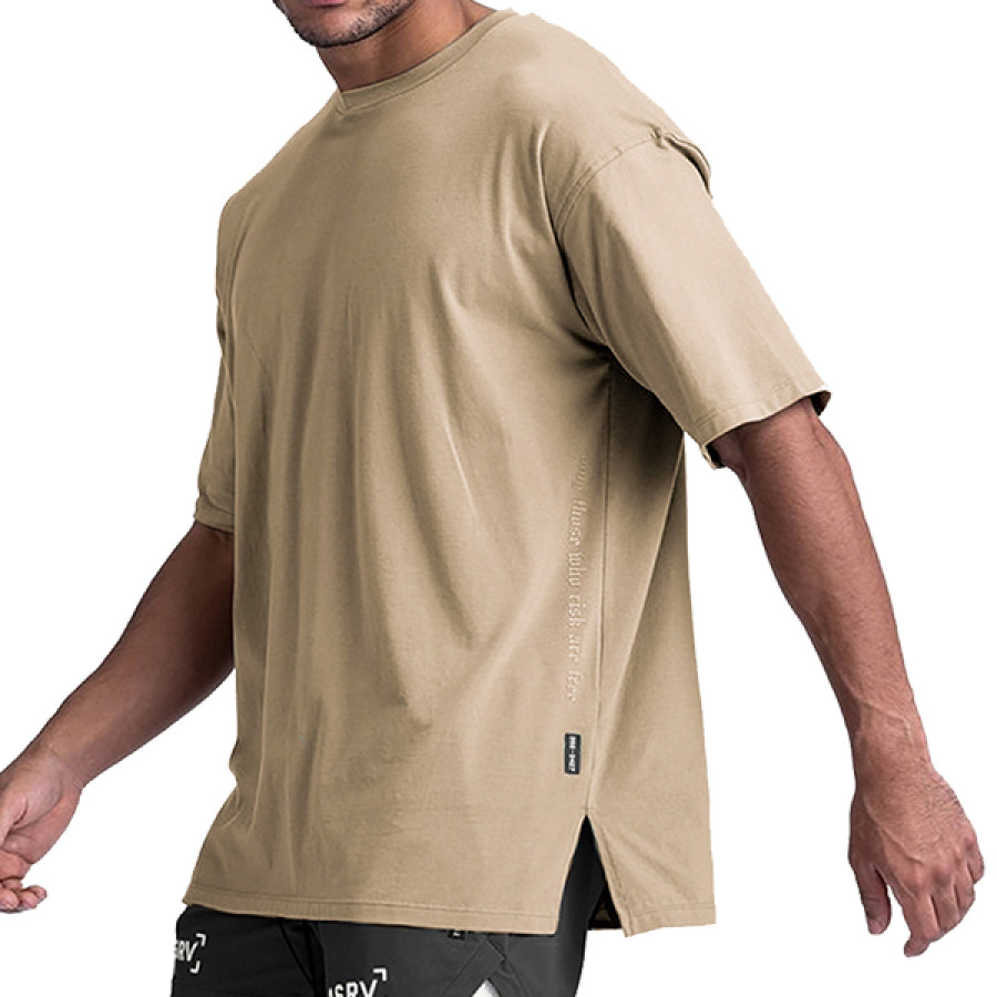 

Men's Outdoor Quick Dry Side Slit T-Shirt