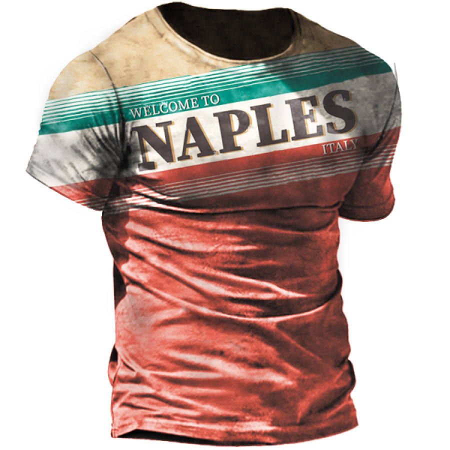 

Garage Sign Vintage Print Men's Short Sleeve T-Shirt