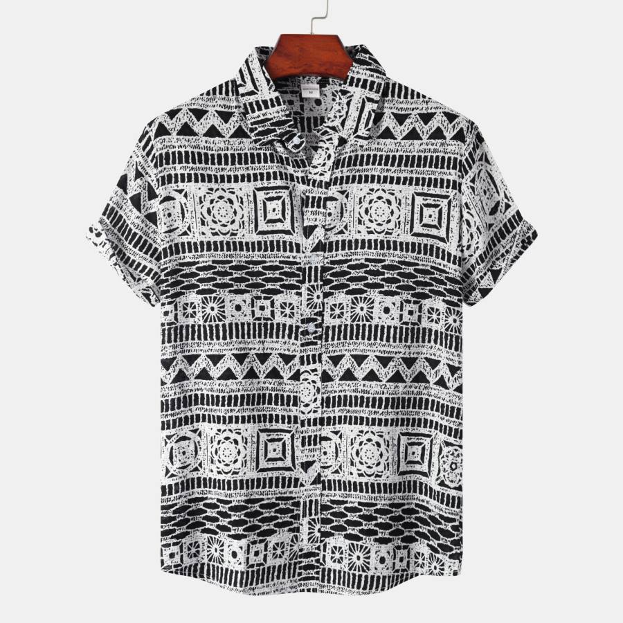 

Men's Check Beach Short Sleeve Shirt