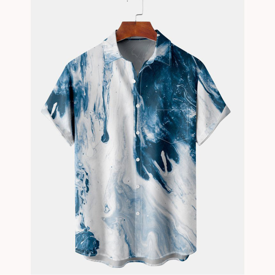 

Men's Ocean Beach Short Sleeve Shirt