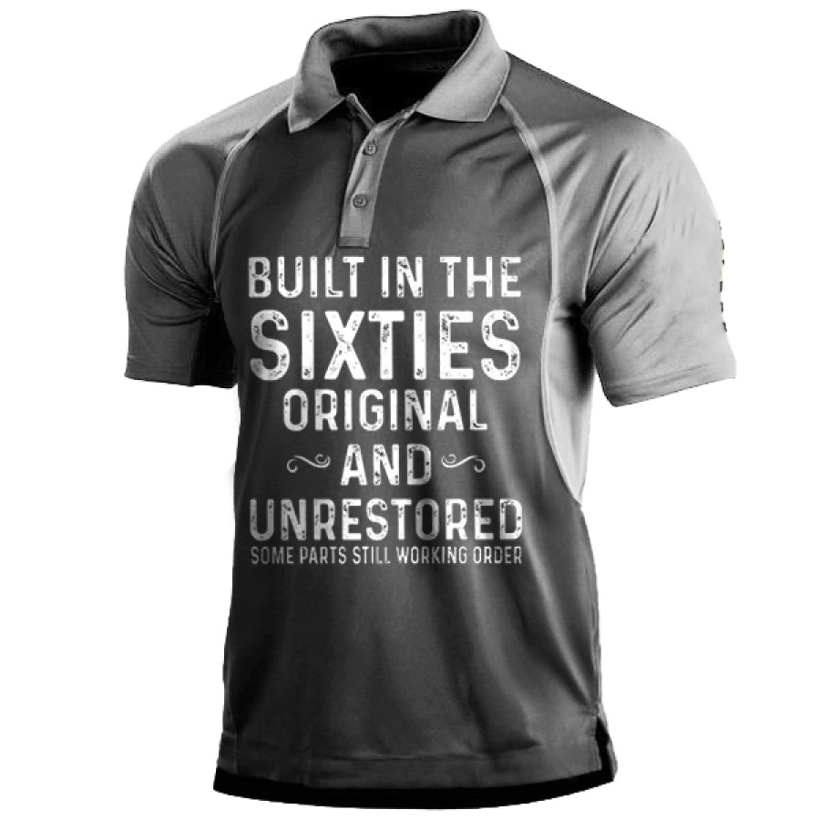 

Built In The Sixties Original And Unrestored Men Polo Tee