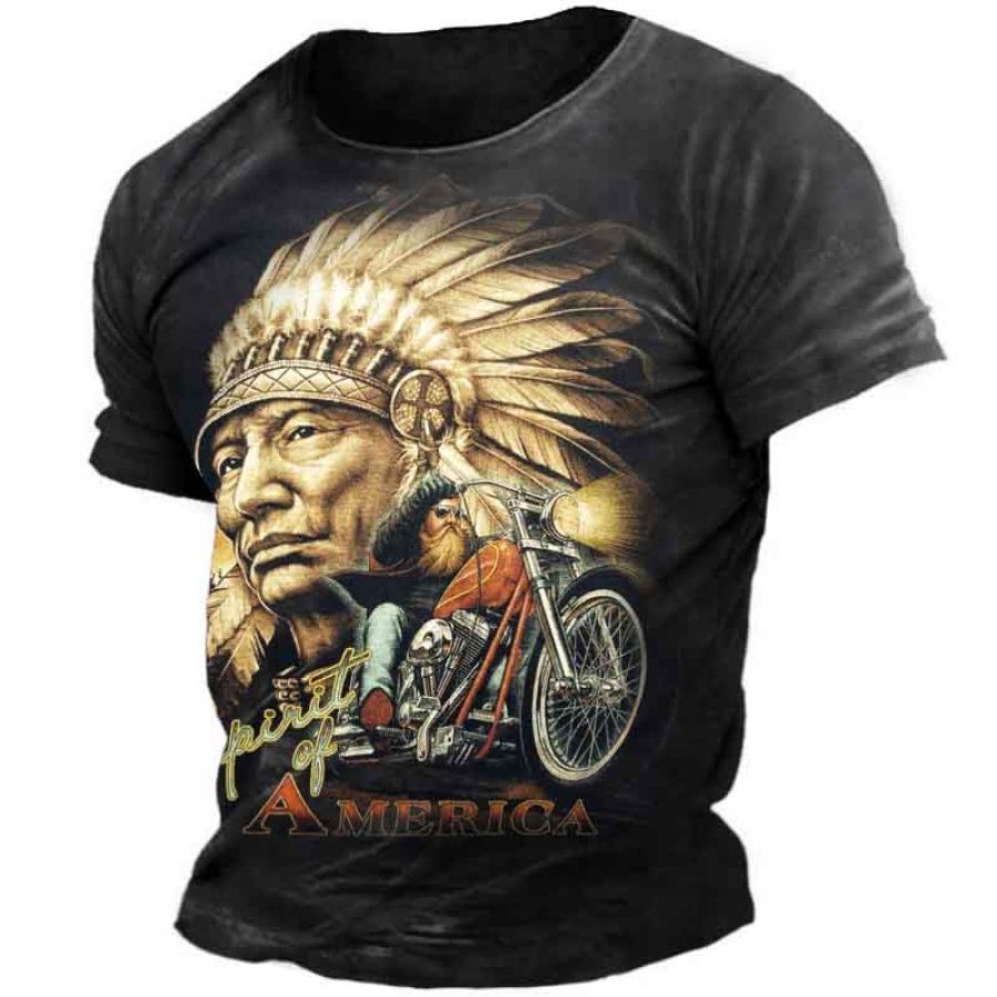 

Men's Motorcycle Short Sleeve T-Shirt