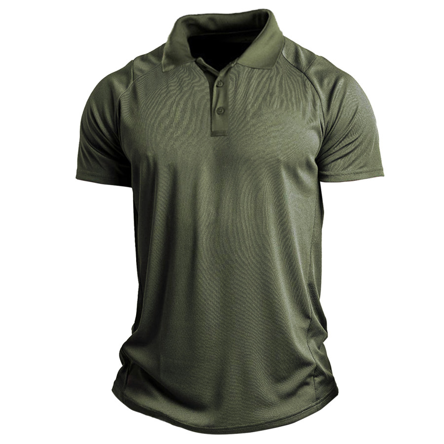 

Men's Outdoor Tactical Sport PoLo Neck T-Shirt