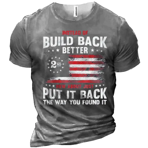 Build My Life Worship Song Men's Cotton Tee - Kalesafe.com 