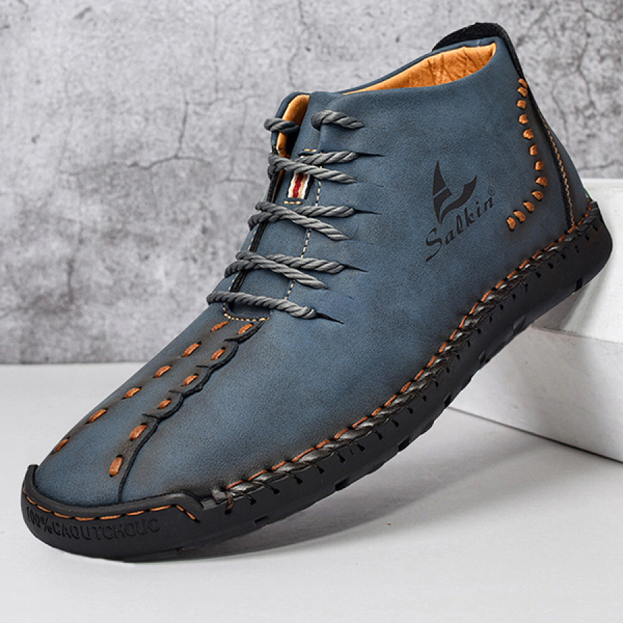 

Men's Outdoor Vintage Handmade Leather Martin Boots