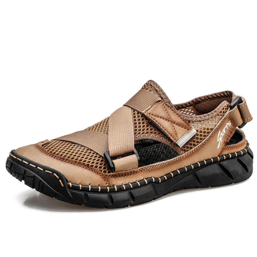 

Men's Outdoor Breathable Casual Men's Shoes Sports Handmade Sandals