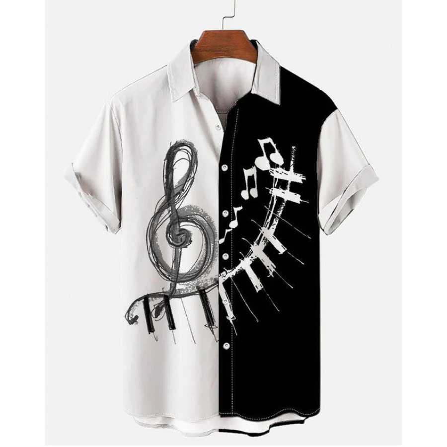 

Men's Music Beach Short Sleeve Shirt