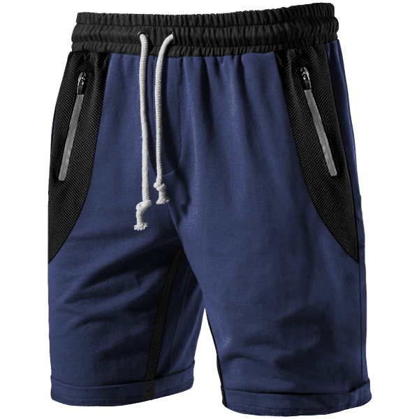 Men's Outdoor Zip Sports Chic Shorts