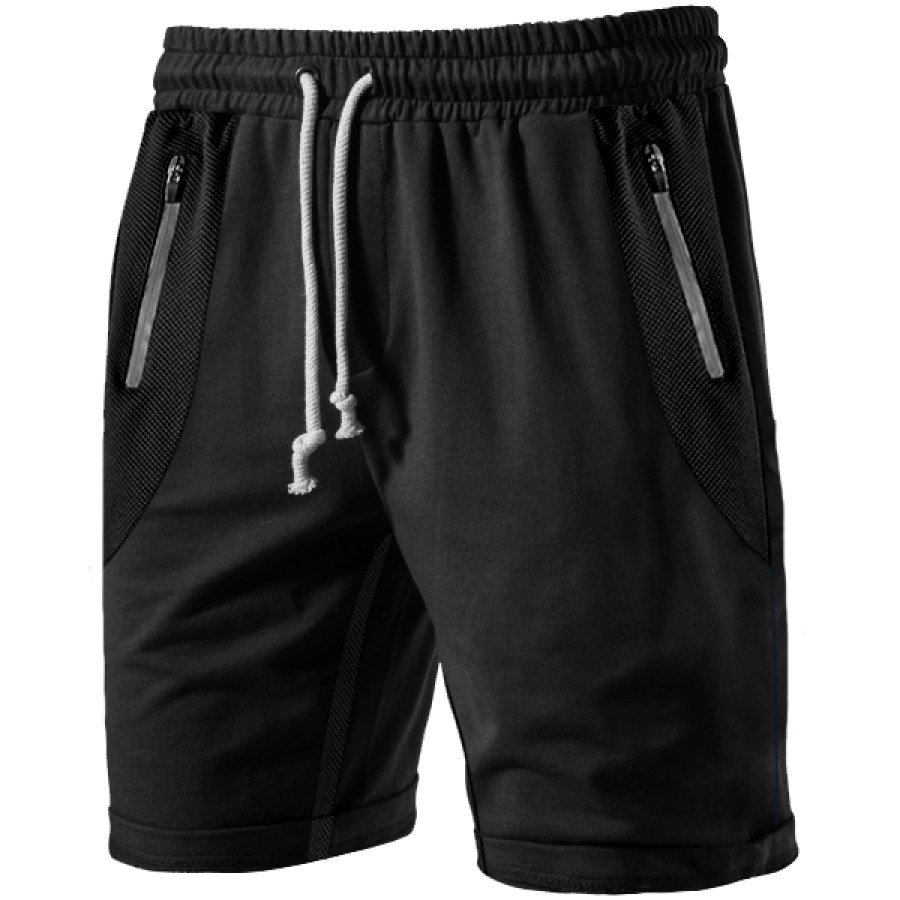 

Men's Outdoor Zip Sports Shorts