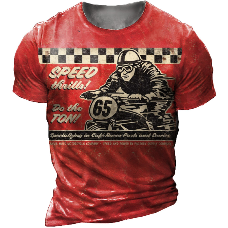 

Men's Outdoor Motorcycle Championship Short Sleeve T-Shirt