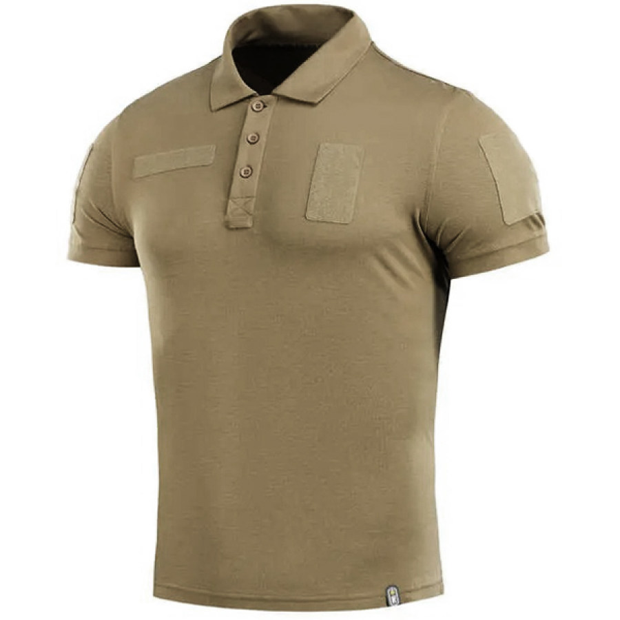 

Men's Outdoor Polo Neck Sports Tactical Short Sleeve T-Shirt