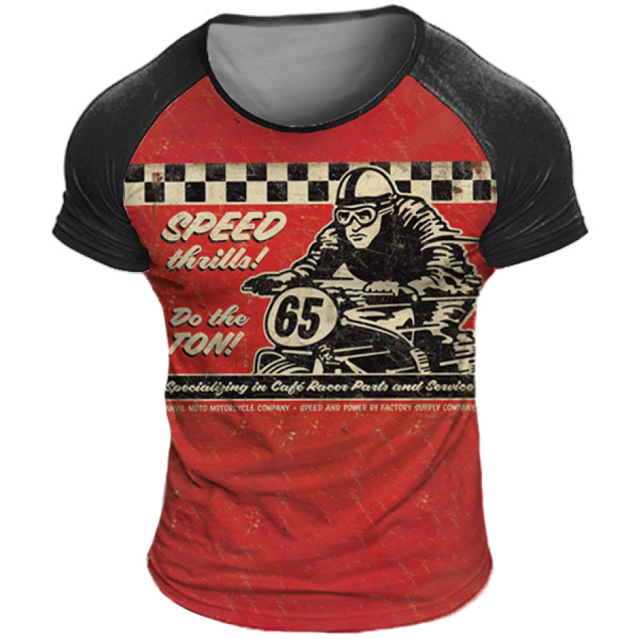 

Men's Outdoor Motorcycle Championship Short Sleeve T-Shirt