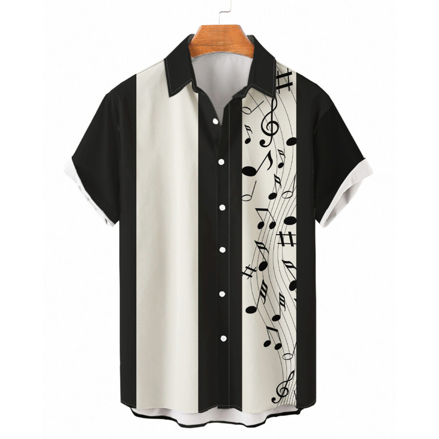 

Men's Music Beach Short Sleeve Shirt