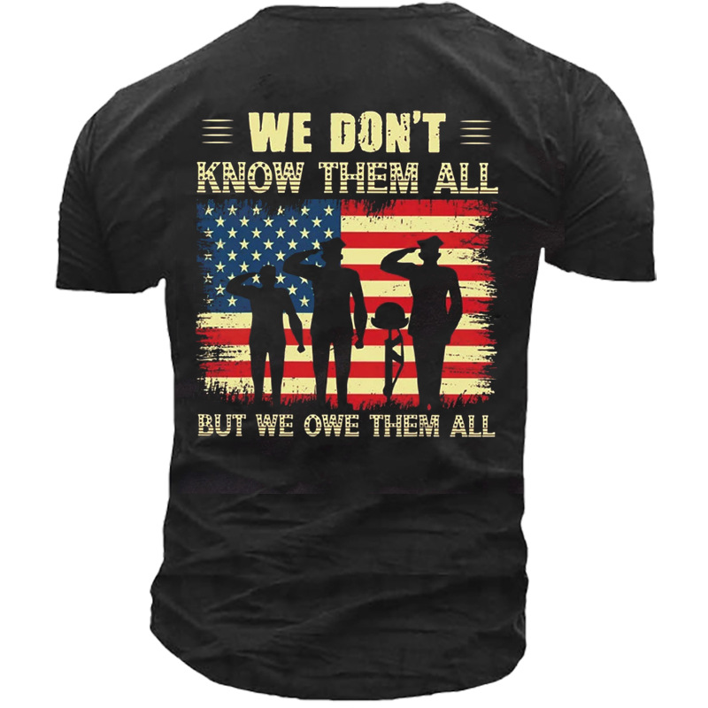 We Don't Know Them Chic All But We Owe Them All Men's T-shirt