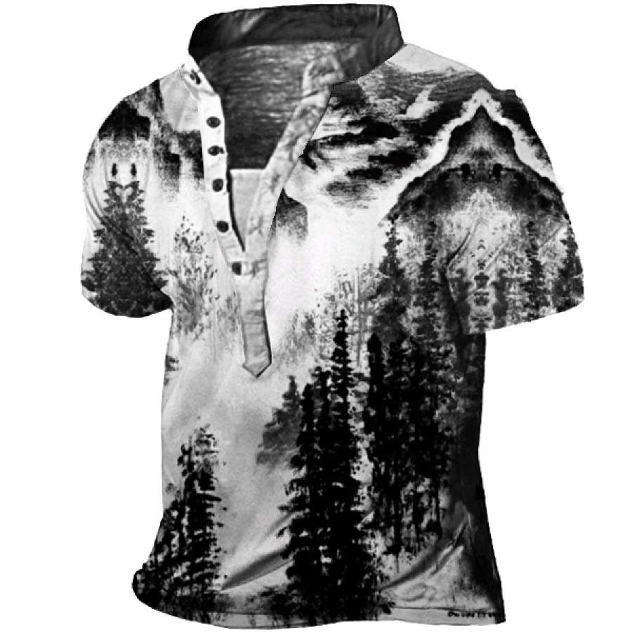 

Men's Forest Henley T-shirt