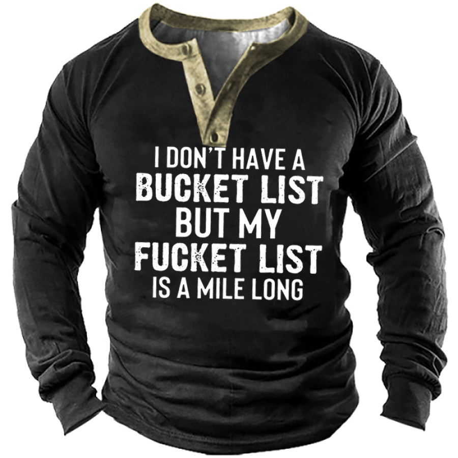 

Mens Funny Letter V Neck Cotton Shirt