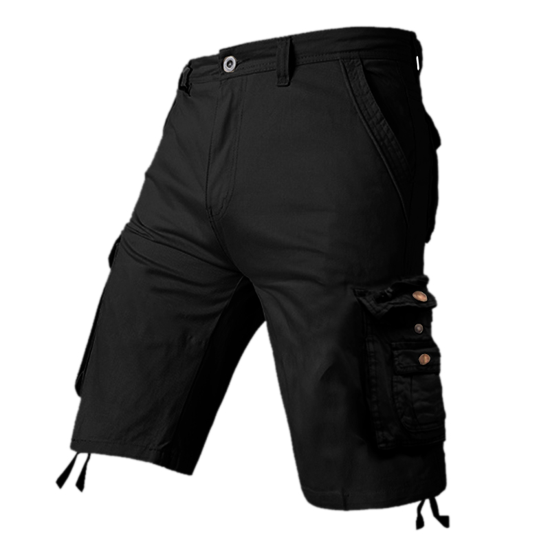 Men's Outdoor Multi-pocket Pants Chic Cotton Cargo Shorts