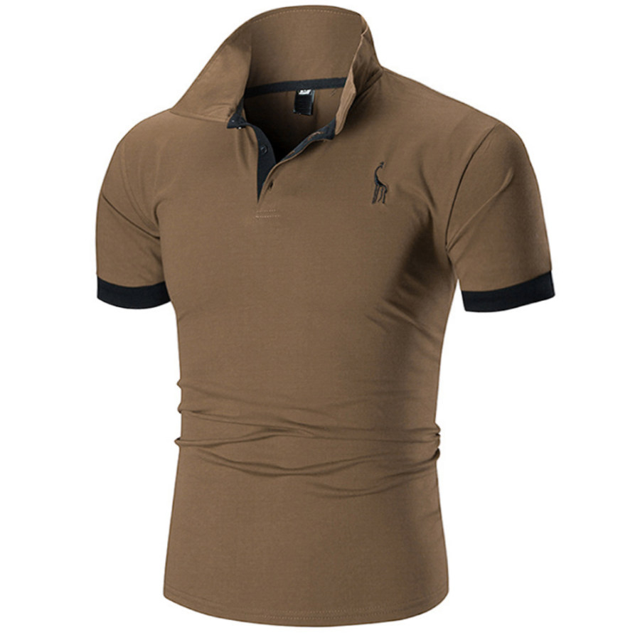 

Men's Outdoor Sports Casual Polo T-Shirts