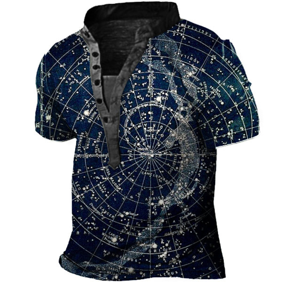 

Men's Interstellar Henley T-shirt
