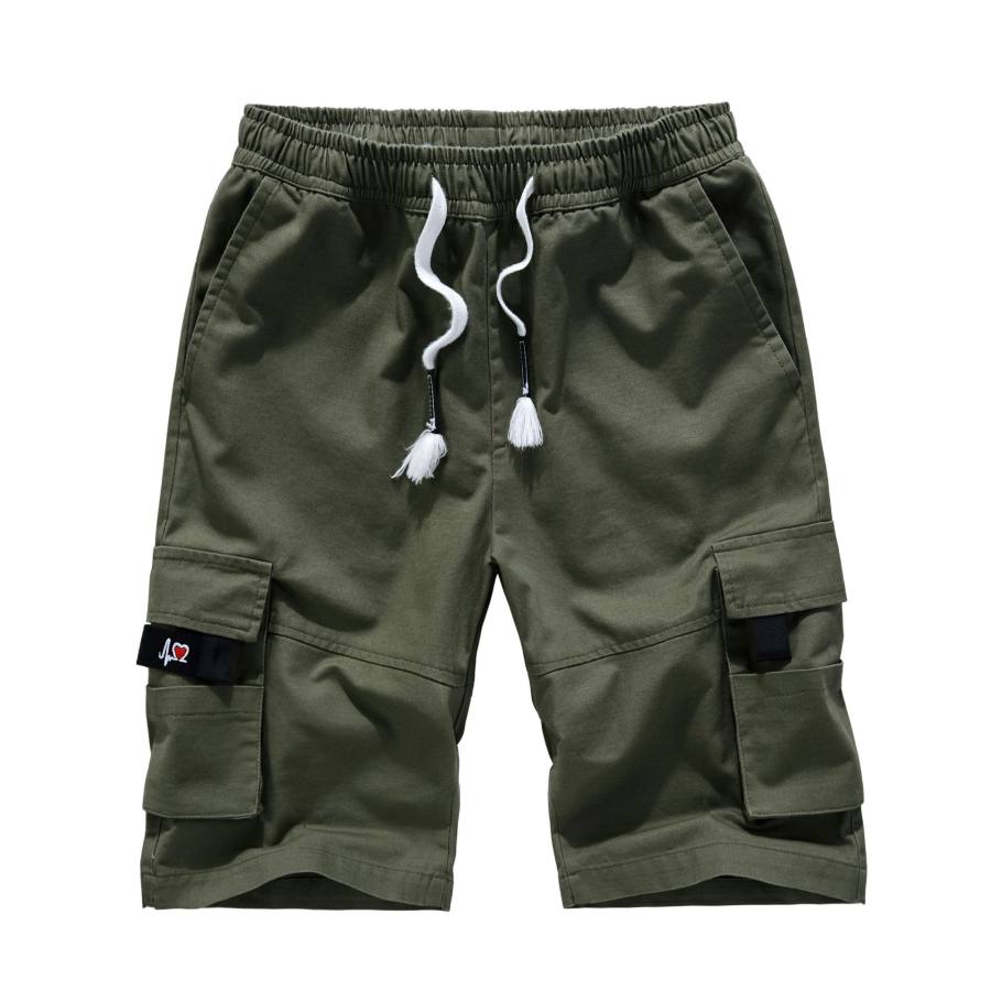 

Men's Outdoor Cotton Multi-pocket Casual Cargo Shorts