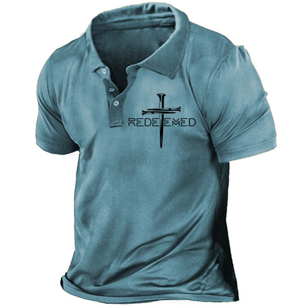 Men's Redeemed Polo Chic T-shirt