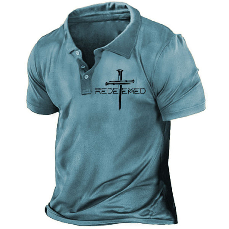 

Men's Redeemed Polo T-shirt