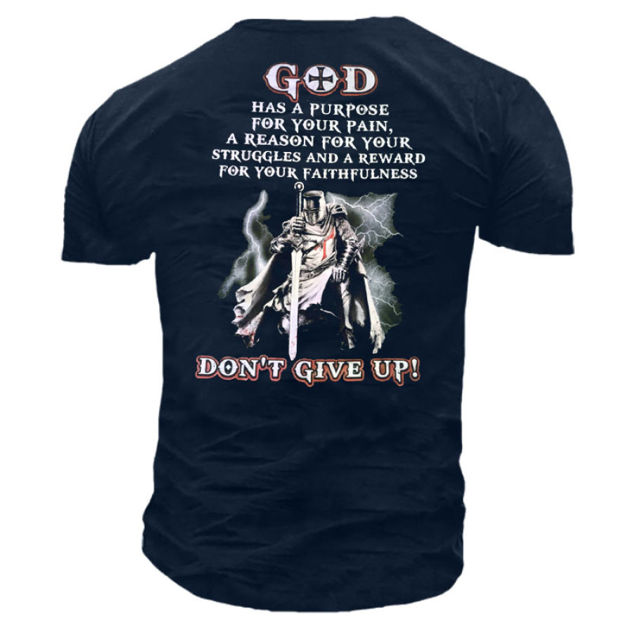 

God Has A Purpose For Your Pain Men's Short Sleeve T-Shirt